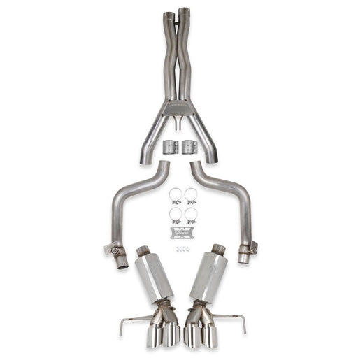 HOOKER BLACKHEART CAT-BACK EXHAUST SYSTEM 2014-2019 C7 Corvette 3 inch 304SS Cat-Back Exhaust System W/Mufflers 70501341-RHKR - DSP PERFORMANCE MOTORSPORTS