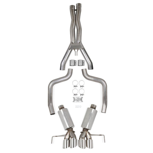 HOOKER BLACKHEART CAT-BACK EXHAUST SYSTEM 2015-2019 C7 Corvette Z06 3 inch 304 Stainless Steel Cat-Back w/ Mufflers 70501369-RHKR - DSP PERFORMANCE MOTORSPORTS