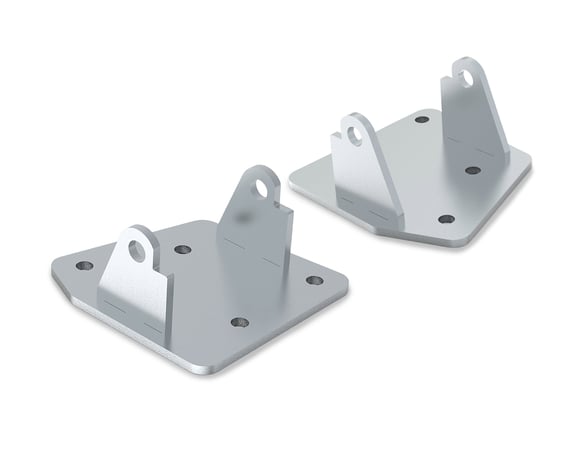 Hooker BlackHeart Engine Mount Brackets 8
