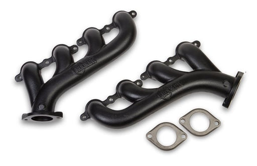 Hooker BlackHeart LS Swap Exhaust Manifolds - Black Ceramic Finish 1 HOOKER BLACKHEART Autoparts
