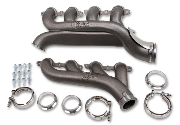 Hooker BlackHeart LS Turbo Exhaust Manifolds HOOKER