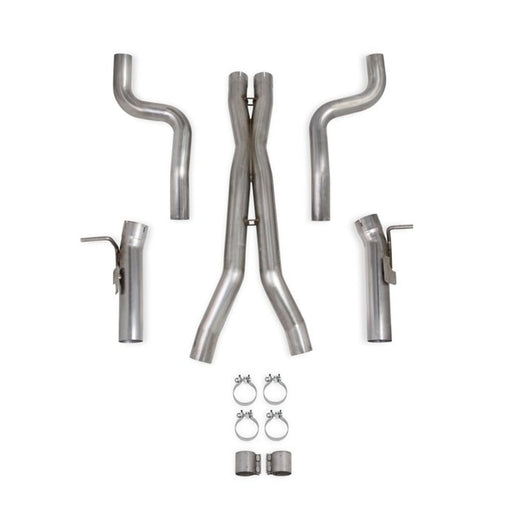 HOOKER BLACKHEART RACE ONLY MID-PIPE 2016+ Camaro SS NPP A8 6.2L 304SS Race Only Mid-Pipes AFM Eliminator Automatic Transmission 705013123RHKR CAT-BACK