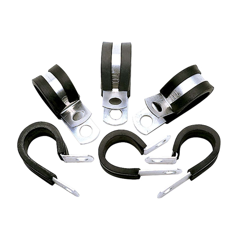 Hose Cushion Clamp For 8AN Hose - 6 Pack RUSSELL Autoparts