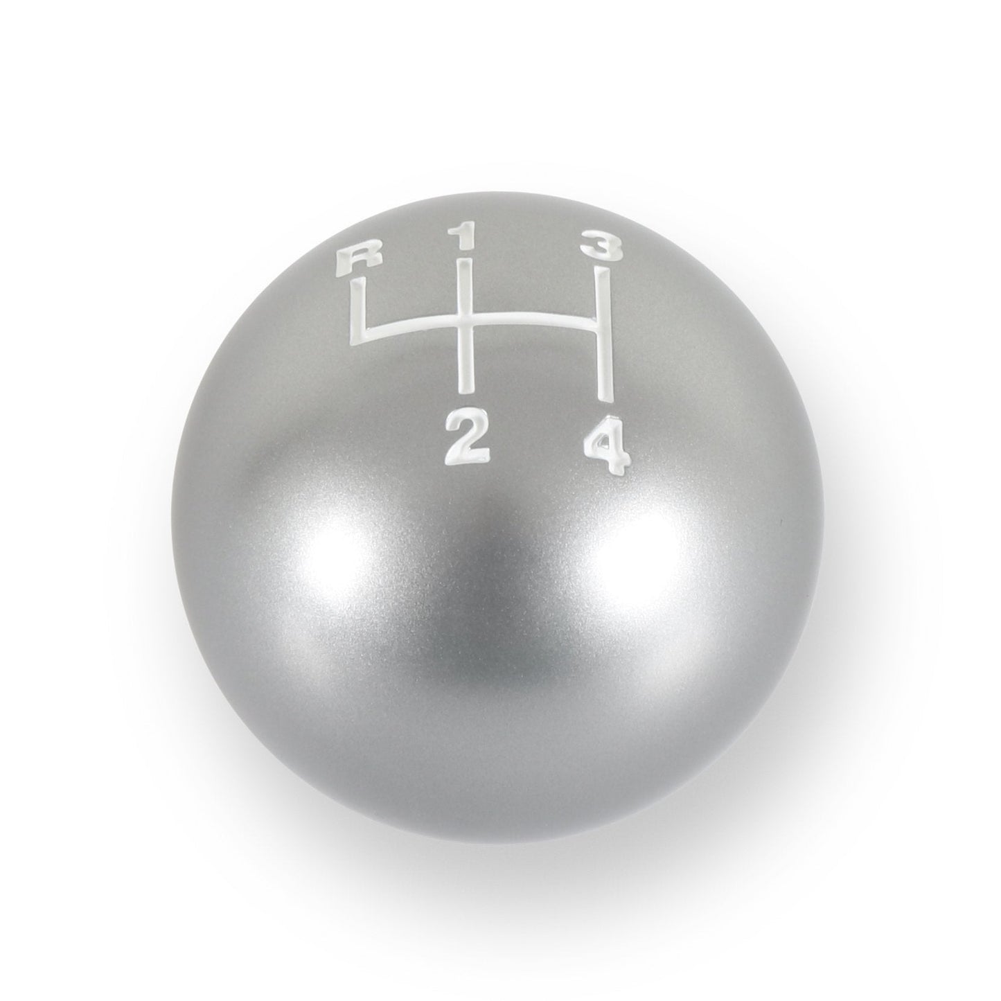 Hurst ABS Shift Knob - Matte Grey 4-Speed Pattern HURST Autoparts