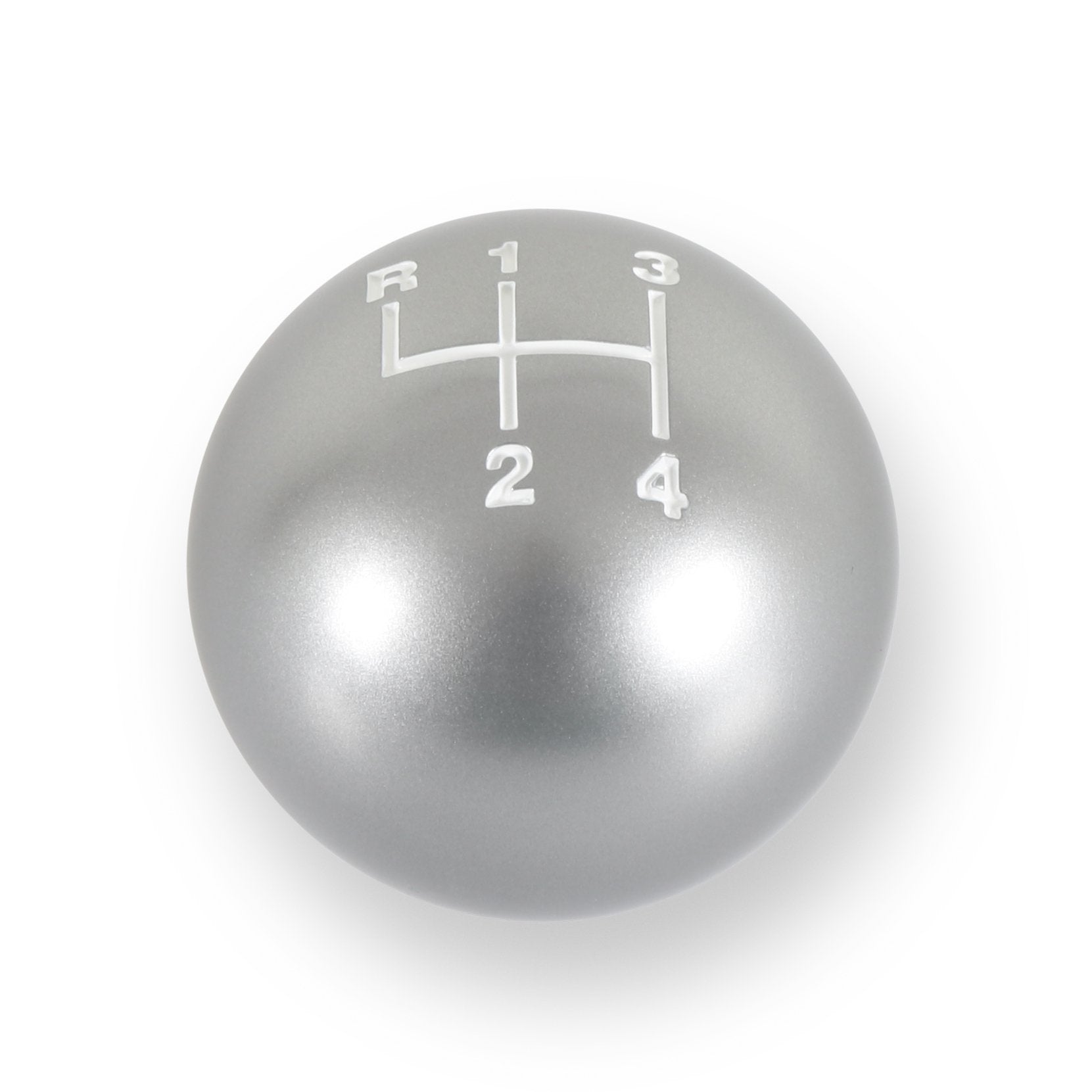 Hurst ABS Shift Knob - Matte Grey 4-Speed Pattern