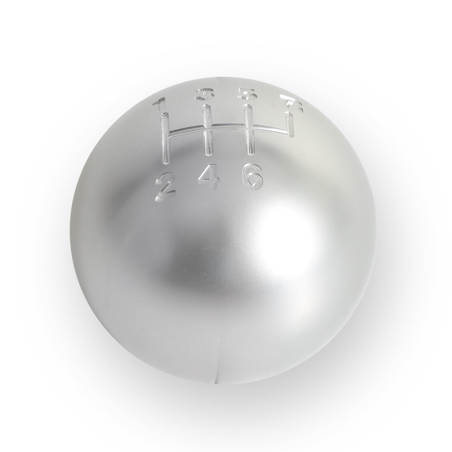 Hurst Billet Shift Knob - 6-Speed Pattern - Silver | Hurst Billet Shift Knob