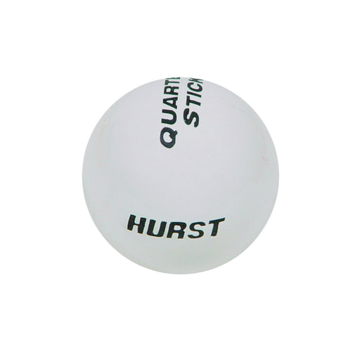 Hurst Shift Knob - Quarter Stick - White HURST Autoparts