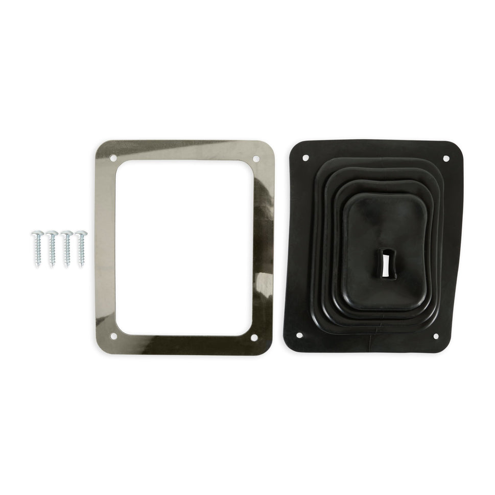 Hurst Shifter Boot and Plate for Indy Shifters