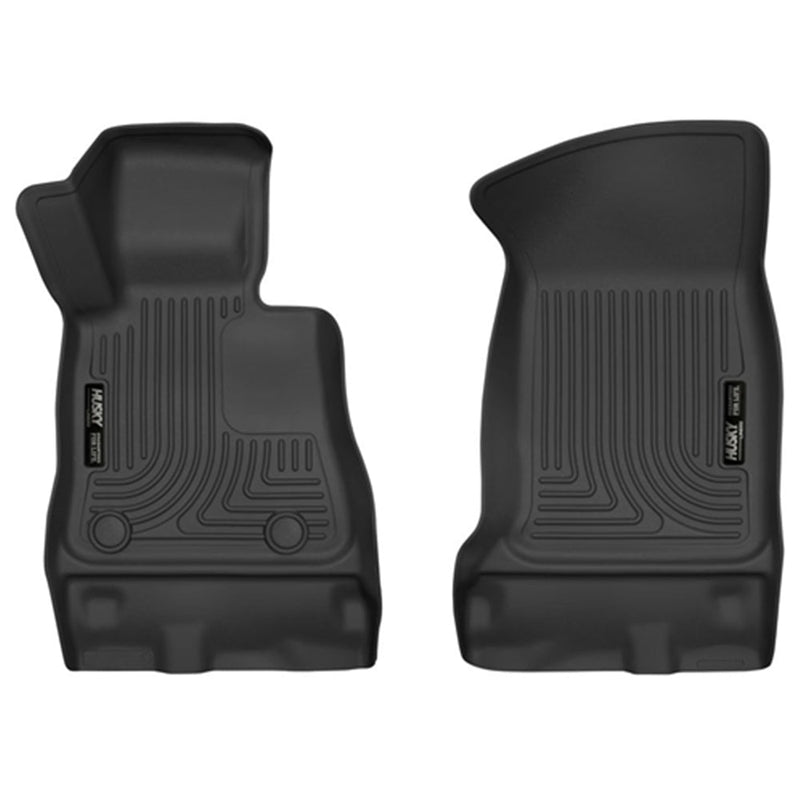 Husky Liners 2016+ Chevrolet Camaro X-Act Contour Black Front Floor Liners 52231 HUSKY LINERS