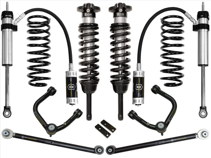 ICON 03-09 4Runner/FJ Cruiser 0-3.5" Lift Stage 4 Suspension System, Tubular UCA ICONVEHICLE Autoparts