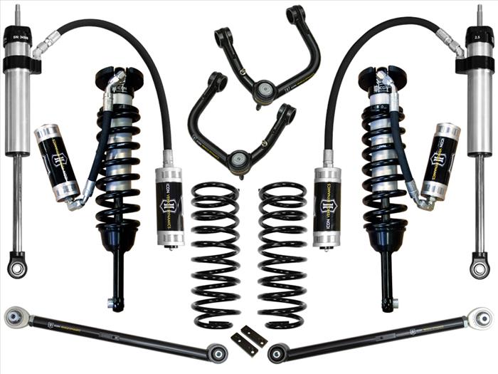 ICON 03-09 4Runner/FJ Cruiser 0-3.5" Lift Stage 5 Suspension System, Tubular UCA ICONVEHICLE Autoparts