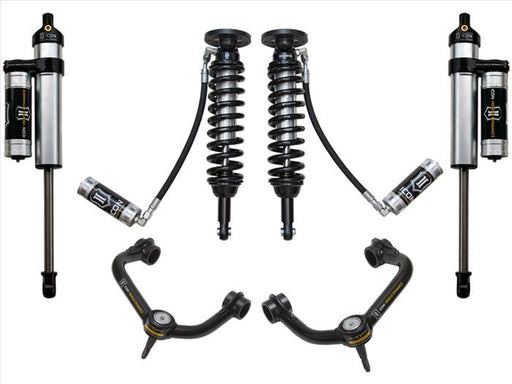 ICON 09-13 Ford F150 4WD, 1.75-2.63" Lift Stage 4 Suspension System, Tubular UCA ICONVEHICLE Autoparts
