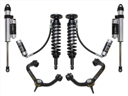 ICON 09-13 Ford F150 4WD, 1.75-2.63" Lift Stage 5 Suspension System, Tubular UCA ICONVEHICLE Autoparts