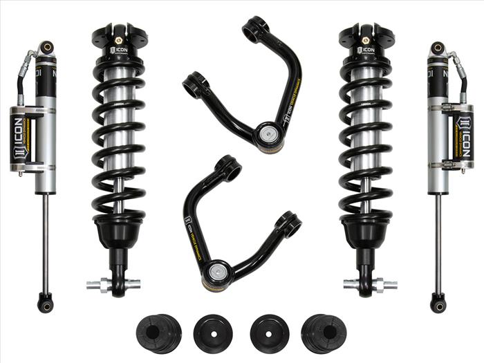 ICON 19-21 Ford Ranger, 0-3.5" Lift, Stage 3 Susp System, Tubular UCA Al Knuckle ICONVEHICLE Autoparts