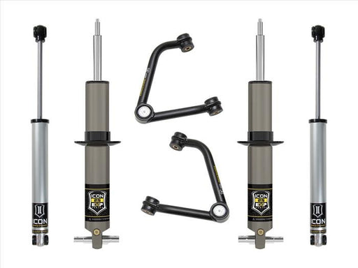 ICON 19-23 GM 1500, 2.375-3.75" Lift, Stage 2 EXP Suspension System, Tubular ICONVEHICLE Autoparts