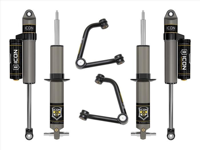 ICON 19-23 GM 1500, 2.375-3.75" Lift, Stage 3 EXP Suspension System, Tubular ICONVEHICLE Autoparts