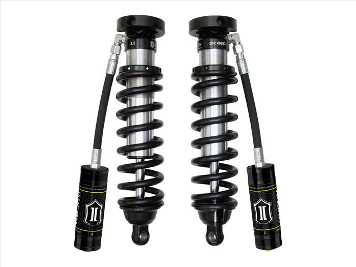 ICON 1996-2002 Toyota 4Runner, 0-3" Lift, Front, V.S. 2.5 Series Coilover Kit, Extended Travel, Remote Reservoir w/ CDCV ICONVEHICLE Autoparts