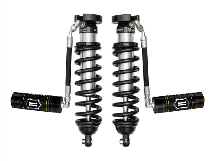 ICON 1996-2004 Toyota Tacoma, 0-3" Lift, Front,V.S. 2.5 Series Coilover Kit, Extended Travel, Remote Reservoir, 700 lbs/in Spring Rate ICONVEHICLE Autoparts