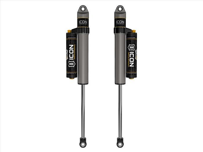 ICON 1999-2024 Ford F-250/F-350/F-450 Super Duty, 0-3Ó Lift, Rear, V.S. 2.5 Aluminum Series Shocks, Piggyback Reservoir w/ CDCV, Pair ICONVEHICLE Autoparts