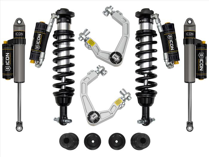 ICON 20-23 Ford Ranger, 0-3.5" Lift, Stage 5 Susp Sys, Billet UCA Steel Knuckle ICONVEHICLE Autoparts
