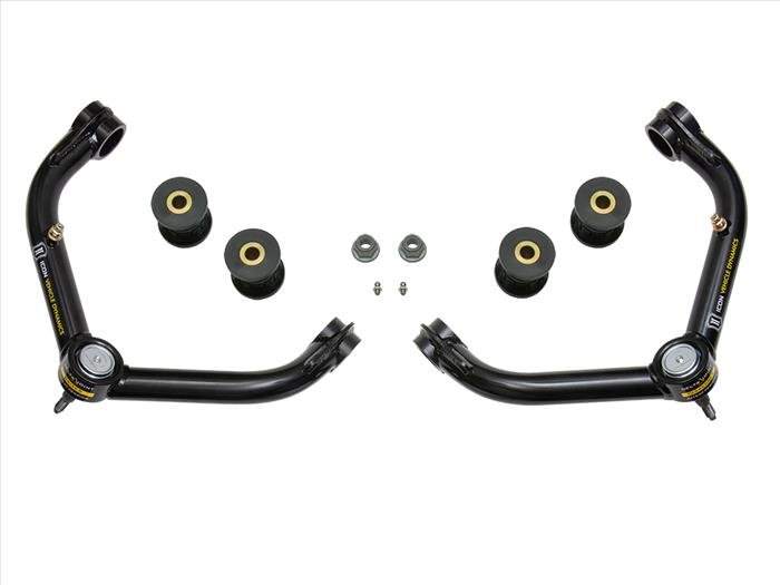 ICON 2001-10 GM 2500/3500 HD, Tubular Upper Control Arm Kit w/Delta Joint ICONVEHICLE Autoparts