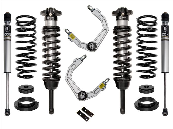 ICON 2003-09 Lexus GX470, 0-3.5" Lift, Stage 2 Suspension System, Billet UCA ICONVEHICLE Autoparts