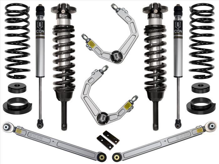 ICON 2003-09 Lexus GX470, 0-3.5" Lift, Stage 3 Suspension System, Billet UCA ICONVEHICLE Autoparts