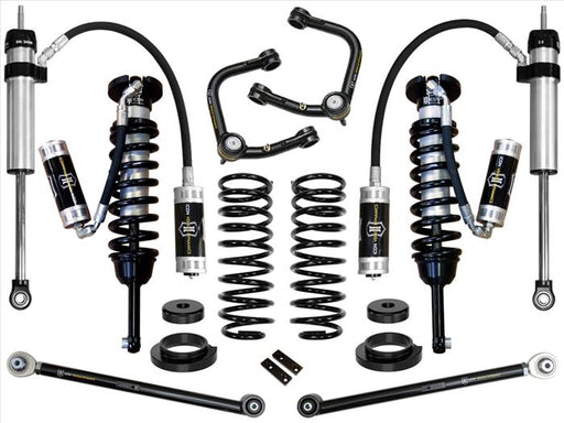 ICON 2003-09 Lexus GX470, 0-3.5" Lift, Stage 5 Suspension System, Tubular UCA ICONVEHICLE Autoparts
