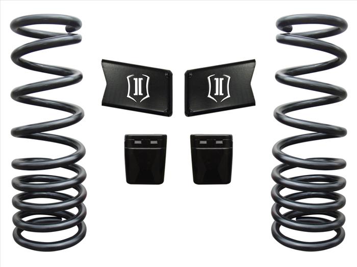 ICON 2003-12 Ram 2500/3500 HD 4WD, 2.5Ó Lift, Front, Dual Rate Coil Spring Kit ICONVEHICLE Autoparts