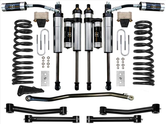 ICON 2003-2008 Ram 2500/3500 4WD, 4.5" Lift, Stage 4 Suspension System ICONVEHICLE Autoparts