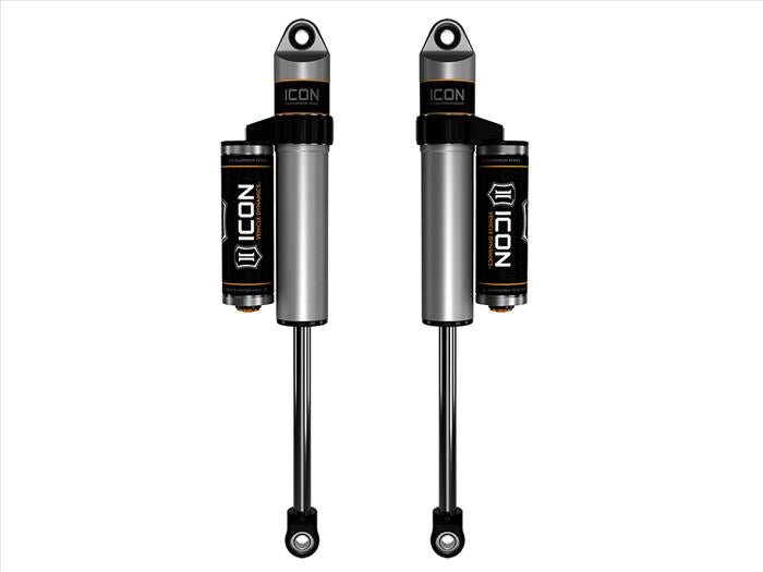 ICON 2003-2024 Toyota 4Runner/2005-2023 Toyota Tacoma/2007-2014 Toyota FJ Cruiser, Front 2.5 VS Long Travel Piggyback Reservoir Secondary Shocks, Pair ICONVEHICLE Autoparts