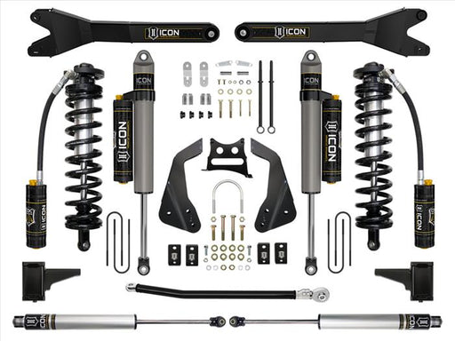 ICON 2005-07 Ford F250/F350 4-5.5" Lift Stage 5 Coilover Conversion w/Radius Arm ICONVEHICLE Autoparts