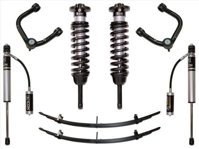 ICON 2005-2015 Toyota Tacoma 0-3.5" Lift/2016-2023 Tacoma 0-2.75" Lift, Stage 3 Suspension System, Tubular UCA ICONVEHICLE Autoparts