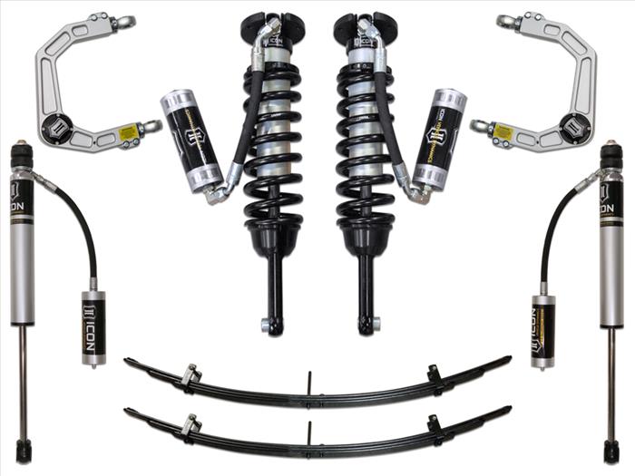 ICON 2005-2015 Toyota Tacoma 0-3.5" Lift/2016-2023 Tacoma 0-2.75" Lift, Stage 4 Suspension System, Billet UCA ICONVEHICLE Autoparts