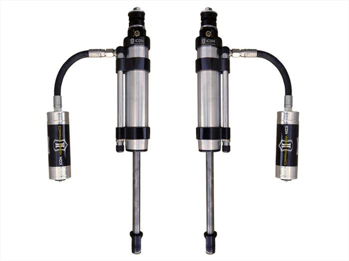 ICON 2005-2023 Toyota Tacoma, 0-1.5Ó Lift, Rear, 2.5 Omega Bypass Remote Reservoir Shocks, Pair ICONVEHICLE Autoparts