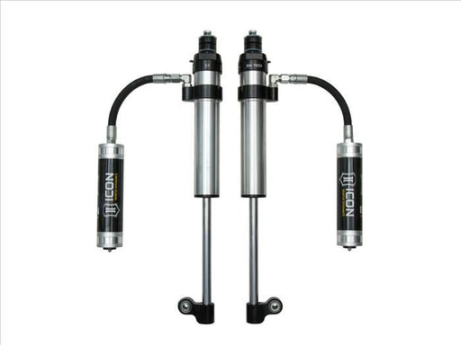 ICON 2005-2023 Toyota Tacoma, Rear, 2.5 Aluminum Series RXT Remote Reservoir Shocks, Pair ICONVEHICLE Autoparts