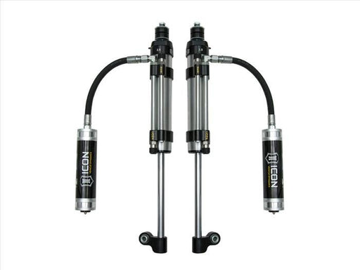 ICON 2005-2023 Toyota Tacoma, Rear, RXT 2.5 Omega Bypass Remote Reservoir Shocks, Pair ICONVEHICLE Autoparts