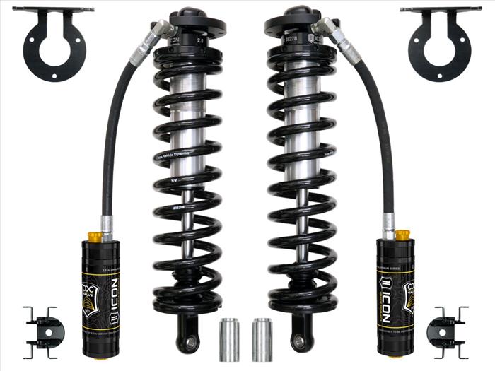 ICON 2005-2024 Ford F-250/F-350 Super Duty 4WD, 4-5.5Ó Lift, Front, 2.5 V.S. Remote Reservoir CDCV Coilover Conversion Kit ICONVEHICLE Autoparts