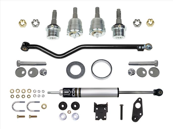 ICON 2007-2018 Jeep Wrangler JK, Ultimate Front End Kit, Stage 4 ICONVEHICLE Autoparts