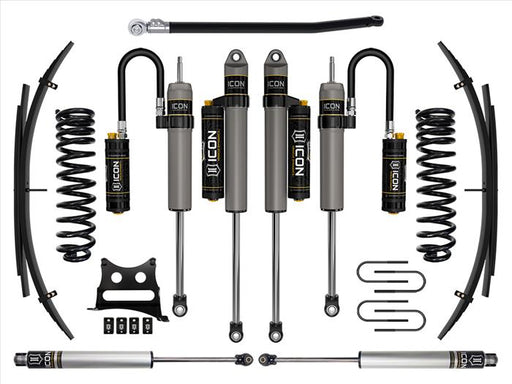 ICON 2008-2010 Ford F-250/F-350 Super Duty 4WD Diesel, 2.5" Lift, Stage 5 Suspension System w/ Expansion Packs ICONVEHICLE Autoparts