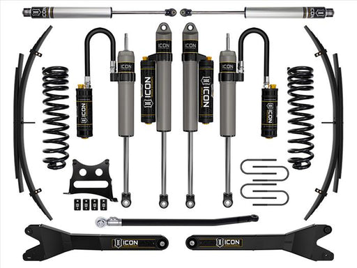 ICON 2008-2010 Ford F-250/F-350 Super Duty 4WD Diesel, 2.5" Lift, Stage 6 Suspension System w/ Expansion Packs ICONVEHICLE Autoparts