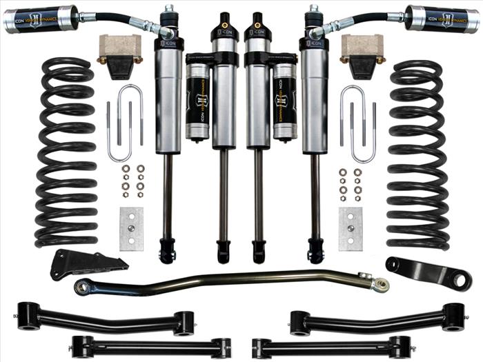 ICON 2009-12 Ram 2500/3500, 4.5" Lift, Stage 4 Suspension System ICONVEHICLE Autoparts