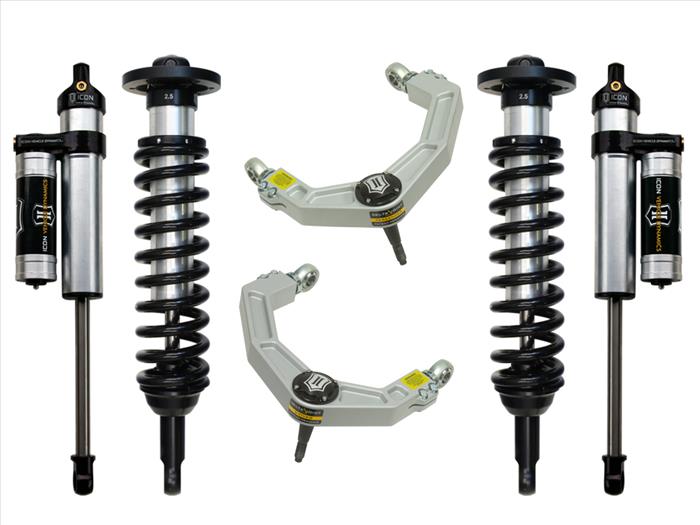 ICON 2009-13 Ford F150 4WD, 0-2.63" Lift, Stage 3 Suspension System, Billet UCA ICONVEHICLE Autoparts