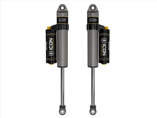 ICON 2009-2024 Ford F-150/2004-2008 Ford F-150 4WD, 0-1" Lift, Rear, V.S. 2.5 Aluminum Series Shock Absorbers, Piggyback Reservoir w/ CDCV, Pair ICONVEHICLE Autoparts
