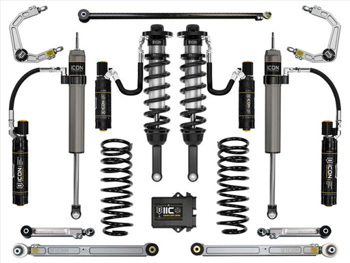 ICON 2010-2024 Toyota 4Runner, 0-3.5" Lift Stage 9 Suspension System, Billet UCA ICONVEHICLE Autoparts