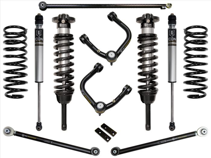 ICON 2010-Up Lexus GX460, 0-3.5" Lift, Stage 3 Suspension System, Tubular UCA ICONVEHICLE Autoparts