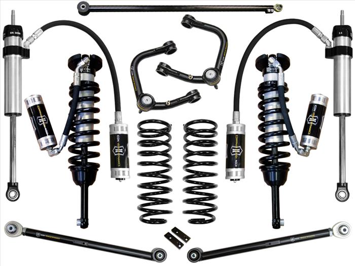 ICON 2010-Up Lexus GX460, 0-3.5" Lift, Stage 5 Suspension System, Tubular UCA ICONVEHICLE Autoparts