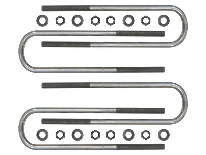 ICON 2011-2024 Ford F-250/F-350 Super Duty, Rear, 12Ó U-Bolt Kit ICONVEHICLE Autoparts