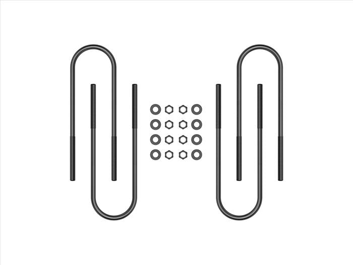 ICON 2011-2024 Ford F-250/F-350 Super Duty, Rear, 15Ó U-Bolt Kit ICONVEHICLE Autoparts
