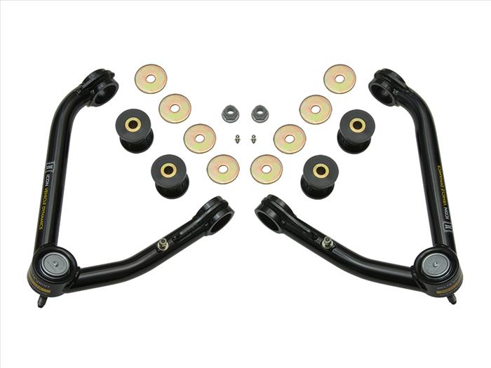 ICON 2014-18 GM 1500, Tubular Upper Control Arm Kit w/Delta Joint, Large Taper ICONVEHICLE Autoparts